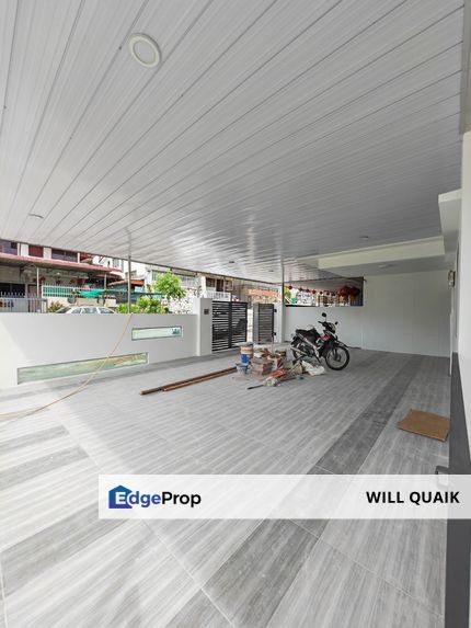 Rare In Market New Renovation 1.5 Storey Semi-D in Flood Free Area, Penang, Bukit Mertajam