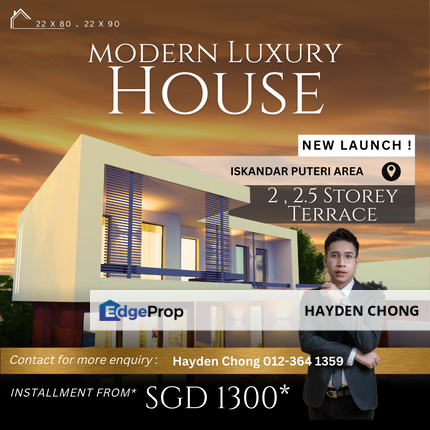 ISKANDAR PUTERI NEW LANDED PROJECT !!! | NEARBY 2ND LINK | ISKANDAR PUTERI , SUNWAY ISKANDAR , GELANG PATAH , JOHOR BAHRU, Johor, Nusajaya