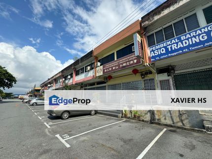 Johor Jaya Double Storey 4.5%+ Roi 双层店铺出售, Johor, Johor Bahru