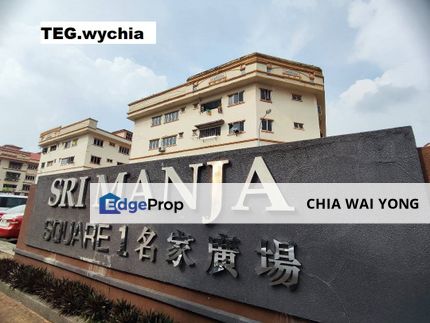 【Rental 1400】883sf Sri Manja Square Shop Apartment @ Petaling Jaya, Selangor, Petaling Jaya