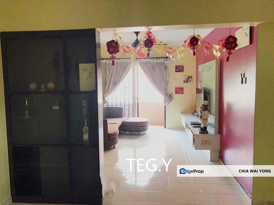 [Below Value!!!!]  1170sf Corner Lower Floor Pelangi Heights 1 Apartment Klang, Selangor, Klang