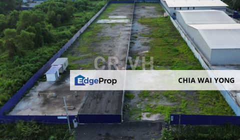 [Rental - Rm15.5k]  1.2Acres Industrial Land TELOK PANGLIMA, Pandamaran Port Klang, Selangor, Port Klang