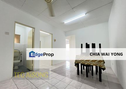 [Sales - Rm165k] 656sf Top Floor Pendamar A @ low Cost Flat, Pandamaran Port Klang, Selangor, Port Klang