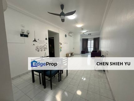 Permas Ville Apartment @ Fully Furnish Apartment 1200sqft  For Rent: Rm1600  , Johor, Permas Jaya/Senibong