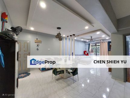 Full Loan Skudai Villa Apartment @ Renovated Unit (3Bed 2Bath) Allow Full Loan + Cash Out To Cover Legal Fee Ready RM3500 Already Can Buy!!!  , Johor, Skudai