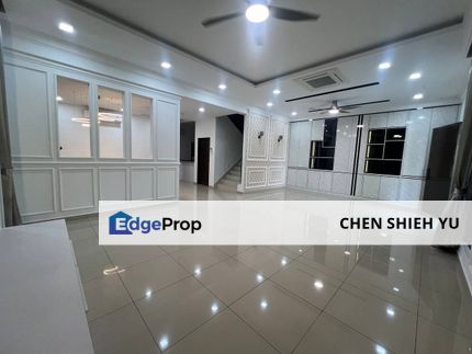 Kempas Utama Fully Renovated Double Storey Cluster House (40x80sqft), Johor, Johor Bahru