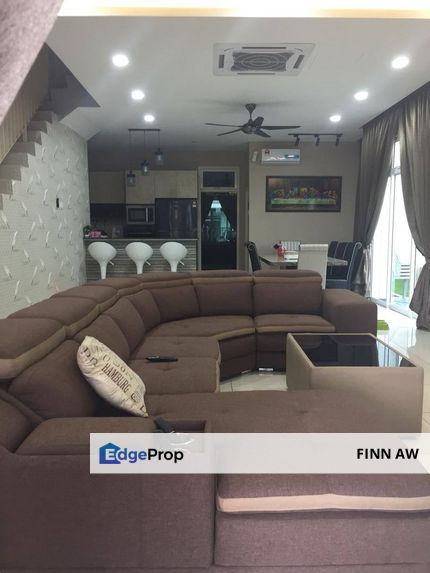 Fully Renovated Nusa Sentral Three Storey Cluster House, Johor, 
