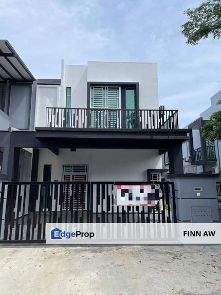 Taman Tropika Kulai Double Storey Cluster House For Sale, Johor, Kulai