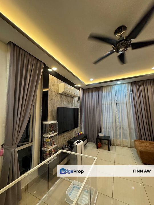 Taman Pulai Hijauan Double Storey Cluster House For Sale, Johor, Kangkar Pulai