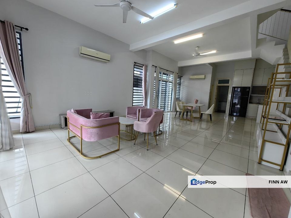 Taman Nusa Sentral 3 Storey Cluster House For Sale , Johor, 