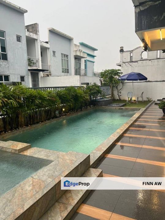 Taman Pulai Hijauan Double Storey Cluster House For Sale End Lot, Johor, Kangkar Pulai