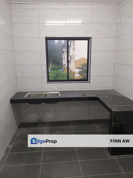 Partial Furnished Selesa Jaya Low Cost Flat For Sale, Johor, Skudai