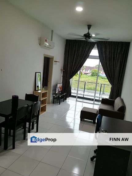 Fully Furnished The Senai Garden Apartment For Sale, Johor, Senai