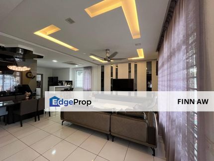 End Lot Fully Furnished &Renovated Setia Eco Garden Double Storey Terrace House For Sale, Johor, Gelang Patah