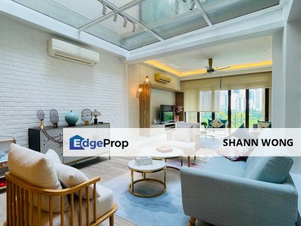 Kiara Hills Mont Kiara Sri Hartamas courtyard homes fully furnished for sale, Kuala Lumpur, Sri Hartamas 