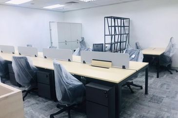 Fully fitted Puchong Financial Corporate Centre PFCC Bandar Puchong Jaya IOI Puchong corporate office for rent