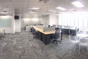 Fully fitted Puchong Financial Corporate Centre PFCC Bandar Puchong Jaya IOI Puchong corporate office for rent