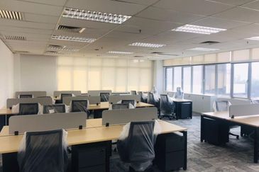 Fully fitted Puchong Financial Corporate Centre PFCC Bandar Puchong Jaya IOI Puchong corporate office for rent