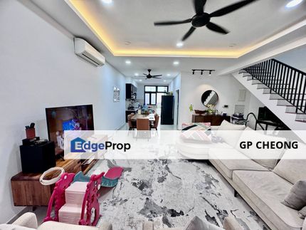 Fully Renovated, Unblock View Doubl;e Storey Terrace House at Sunway Citrine Lakehome for Sale., Johor, 