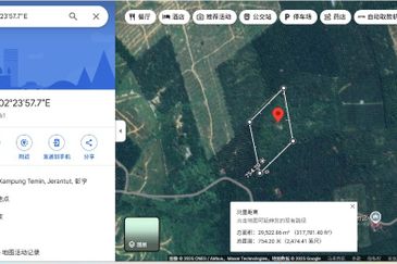 Palm Land at Jerantut Pahang for Sale.   200 Meter away fron Tar road.  Batu 57, Chinese Area