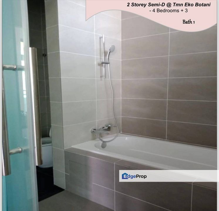 Double Storey Semi D house at Eco Botani, Iskandar Puteri, (Nusajaya) JB, Johor Bahru for Sales, Johor, Nusajaya