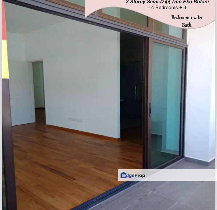 Double Storey Semi D house at Eco Botani, Iskandar Puteri, (Nusajaya) JB, Johor Bahru for Sales, Johor, Nusajaya