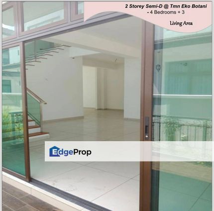 Double Storey Semi D house at Eco Botani, Iskandar Puteri, (Nusajaya) JB, Johor Bahru for Sales, Johor, Nusajaya