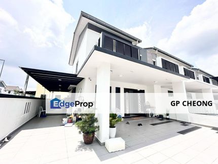 Rini Homes 7, Mutiara Rini, Skudai Johor Bahru, Double Storey End lot House for Sale. 22' X 65' (+10ft) G&G, Johor, Skudai