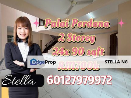 Pulai Perdana Unblock View Double Storey for sale 大款有保安双层排楼, Johor, Skudai