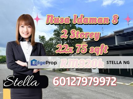 Nusa Idaman 8 Double storey , Johor, Nusajaya