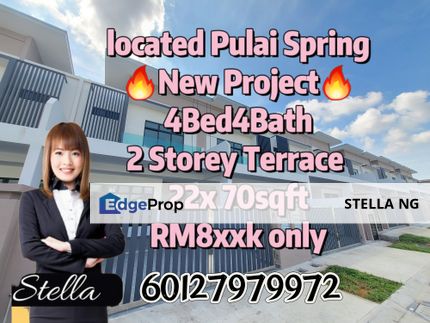 New project Located Pulai Spring/Taman Universiti/Mutiara Rini 22x70sqft , Johor, Skudai