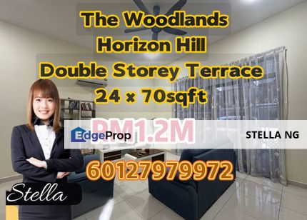 Horizon Hills, The Woodlands Double Storey terrace House  , Johor, Gelang Patah