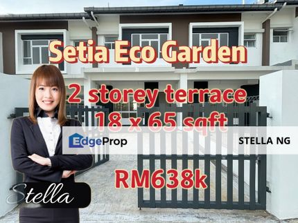 For Sale | 出售] Double Storey House @ Taman Setia Eco Garden, Gelang Patah Price: RM638,000 (nego), Johor, Gelang Patah