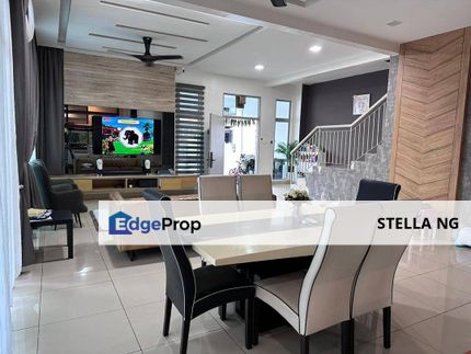 Taman Pulai Hijauan Double storey cluster End lot For Sale , Johor, Kangkar Pulai