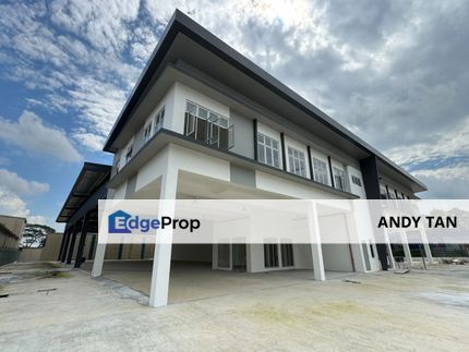 Jalan Sri Wangi 1/2 Kawasan Perindustrian Desa Plentong Semi Detached Single Storey Factory With Double Storey Office For Sale, Johor, Masai