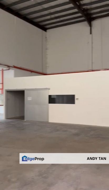 Taman Perindustrian Sri Plentong 1.5 Semi-Detached Factory For Rent, Johor, Masai