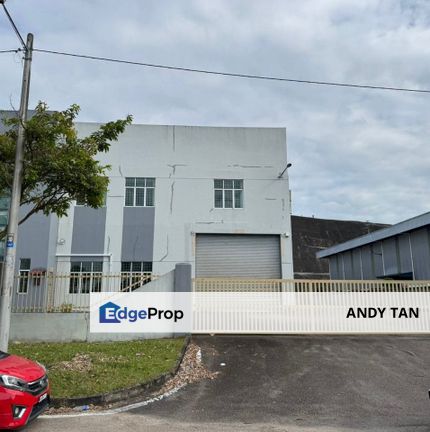 Taman Perindustrian Sri Plentong 1.5 Semi-Detached Factory For Rent, Johor, Masai