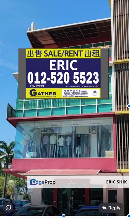 4 storey shop soho ipoh, Perak, Ipoh