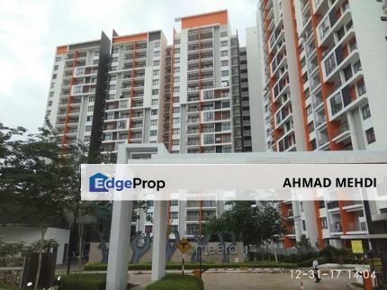 FOR SALE - Partially Furnished AMEERA  RESIDENCE, KAJANG [RM 370K, NEGO], Selangor, Kajang