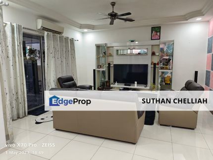 Double Storey Terrace Super Link House at Bandar Parklands Klang near Botanic Bukit Tinggi Renovated and Extended For Sale, Selangor, Klang