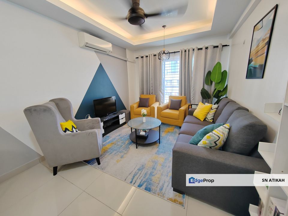 [FULLY FURNISHED] Palm Garden Apartment Block C Bandar Baru Klang For Sale, Selangor, Klang