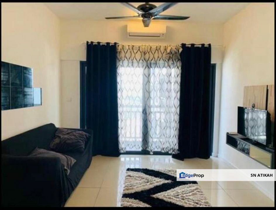 [FULLY FURNISHED] Facing Swimming Pool, Suria Residence Bukit Jelutong Shah Alam For Rent, Selangor, Bukit Jelutong