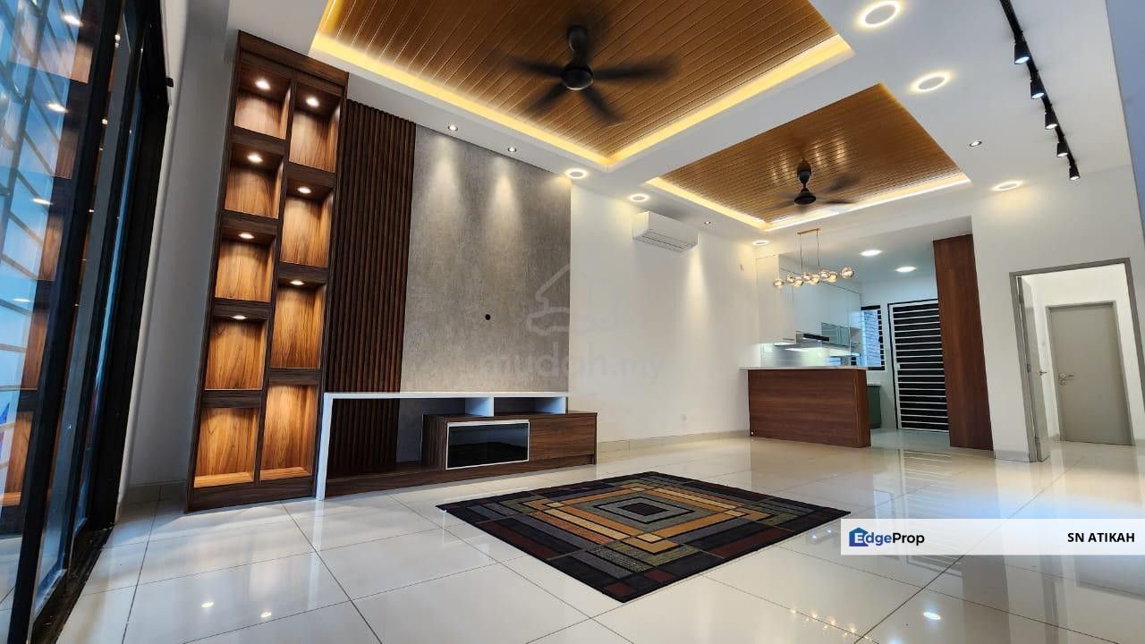 [PARTIALLY FURNISHED] Viola @ Alam Impian Seksyen 35, Shah Alam Double Store Terrace (Intermediate) For Rent, Selangor, Shah Alam