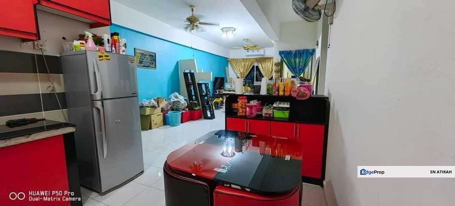 [PARTIALLY FURNISHED] Pangsapuri Damai Seksyen 25 Shah Alam For Rent, Selangor, Shah Alam