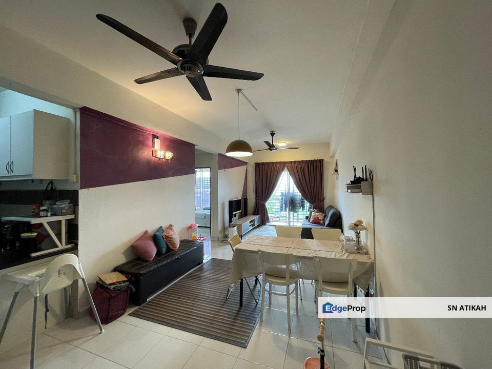 [FACING OPEN] Pangsapuri Damai, Seksyen 25 Shah Alam For Rent, Selangor, Shah Alam