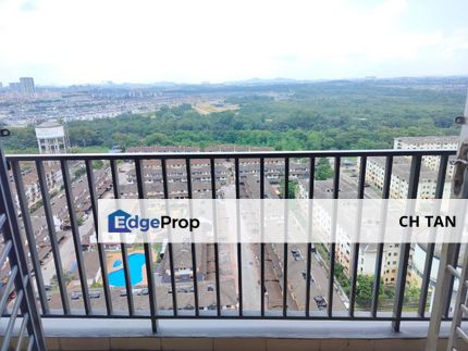 Greenfield 3 Room & 2 Carparks Service Apartment Tampoi for Rent RM1500, Johor, Tampoi