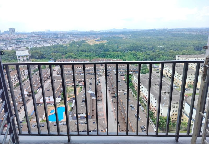 For Rent RM1500 Greenfield Regency 3 Room & 2 Carparks Service Apartment Tampoi