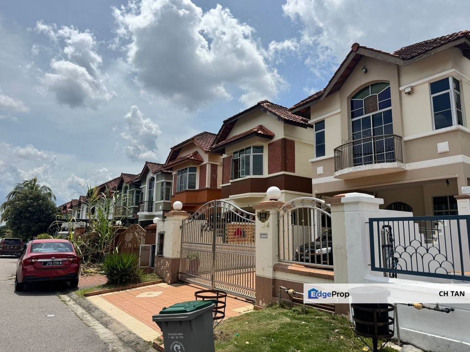Impian Emas Skudai 2 Storey Superlink House For Sale | Freehold | Gated & Guarded | 24x80 | Bank Value Match, Johor, Skudai