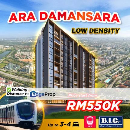 Freehold Mix Development , Green RE , 2 Carpark, Selangor, Ara Damansara