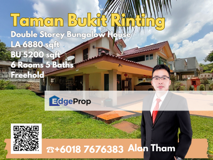 With MBJB Approval Bungalow at Taman Bukit Rinting for Sales , Johor, Masai